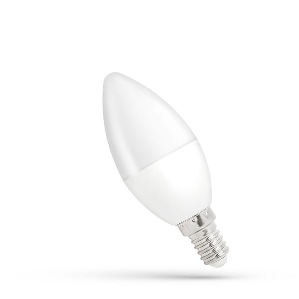 LED ŚWIECOWA E-14 230V 8W CW SPECTRUM zdjęcie 1