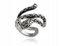 NAUSZNICA KOLCZYK WĄŻ ŻMIJA ŻMIJKA SNAKE kn208 1,6g.