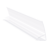 F-profil 3000mm, mleczny do poliwęglanu 8-10mm