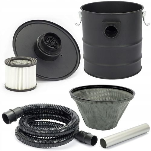 ODKURZACZ DO POPIOŁU KOMINKA PIECA GRUZU KOMINKOWY SEPARATOR ZBIORNIK na Arena.pl