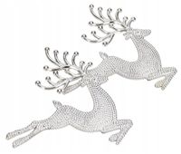 RENIFER ZAWIESZKA BOMBKI NA CHOINKĘ STROIK 2SZT