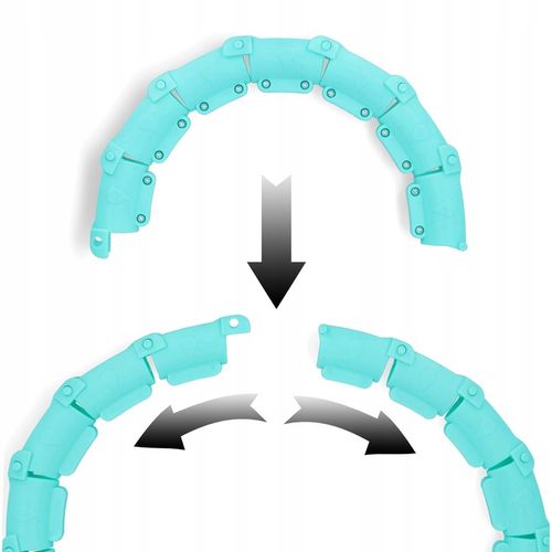 HULA HOP ODCHUDZAJĄCE Z OBCIĄZENIEM OBCIĄŻNIKIEM SMART Z WYPUSTKAMI HULAHOP na Arena.pl