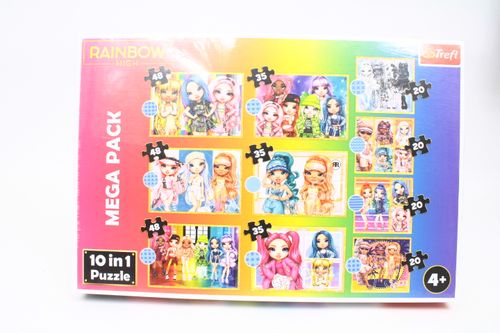 PUZZLE 10w1 Kolekcja modnych laleczek Rainb.96000 na Arena.pl