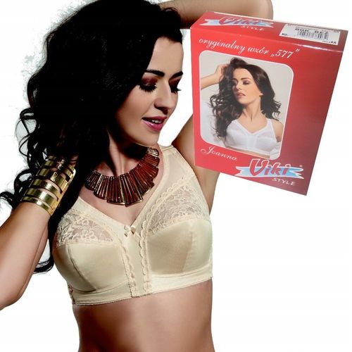 VIKI 577 biustonosz JOANNA miękki duże rozmiary na Arena.pl