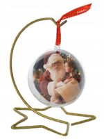 BOMBKA ZE ZDJĘCIEM FOTO PREZENT UPOMINEK POD CHOINKĘ MIKOŁAJKI ŚWIĘTA