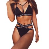Komplet Bielizny Sexy Baby, Biustonosz Z Majtkami S/m