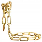 Stojak na WINO ZŁOTY ŁAŃCUCH ALKOHOL BUTELKĘ STYLOWY Prezent na IMPREZĘ