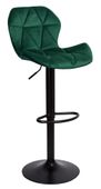 Hoker barowy Gordon Black ciemnozielony Velvet