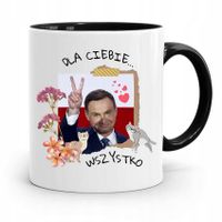 Kubek Czarny Prezydenta Andrzej Duda Dla Ciebie