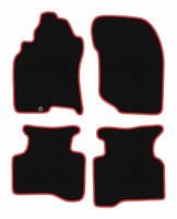 Dywaniki welurowe CARLUX-RED do Nissan X-Trail I T30 2001-2007
