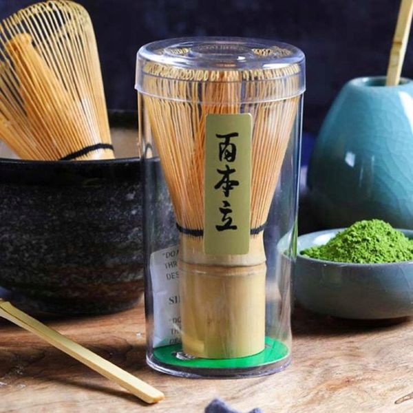 Chasen bambusowa miotełka herbata matcha | Premium zdjęcie 3