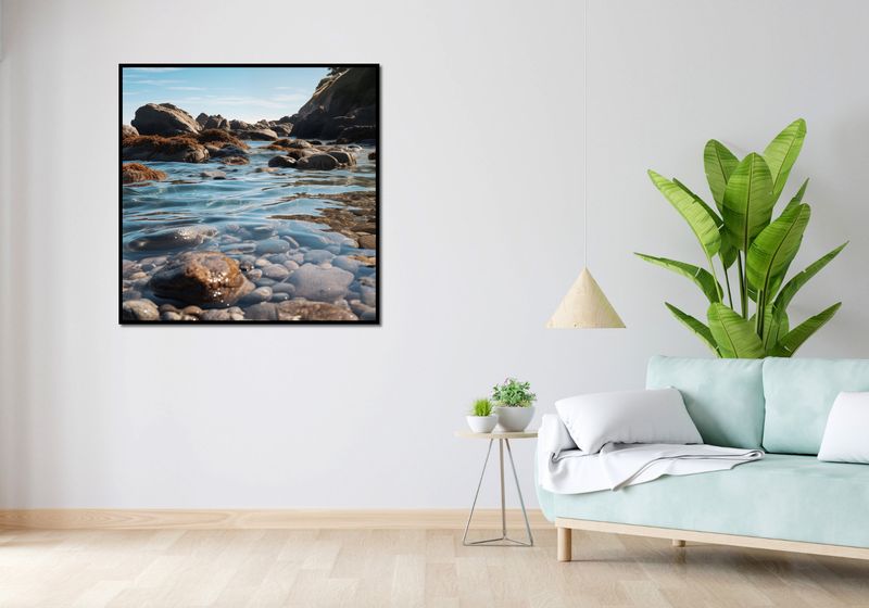 Plakat 100x100cm Harmonia Przybrzeżna zdjęcie 4