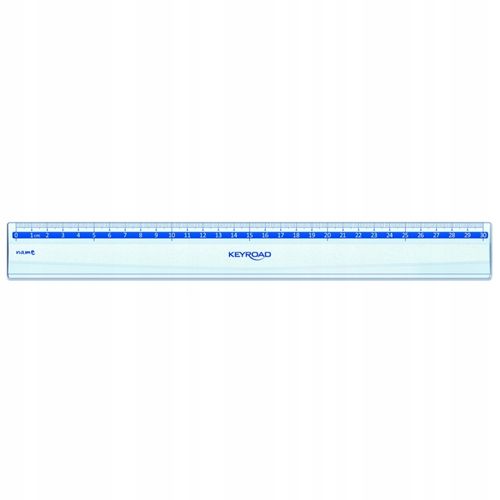linijka plastik. keyroad 30cm transpar a"24 5432 na Arena.pl