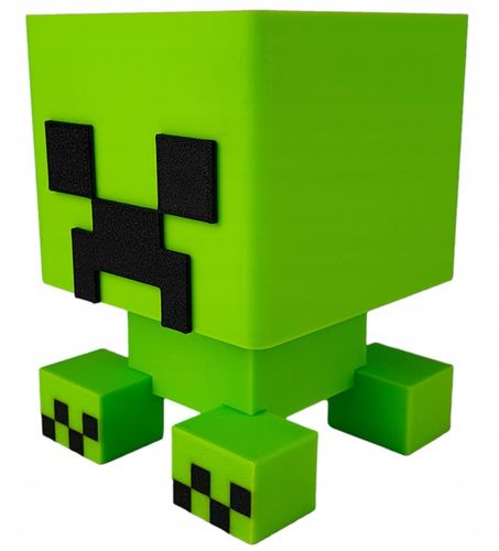 ORGANIZER NA KREDKI MINECRAFT CREEPER DUŻY POJEMNIK NA BIURKO DLA DZIECKA na Arena.pl
