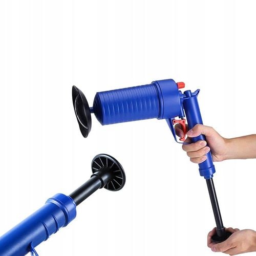 PISTOLET DO UDRAŻNIANIA RUR PRZEPYCHACZ TOALET WC ZLEWU KANALIZACJI KRET na Arena.pl