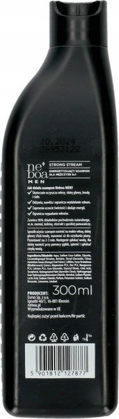 NEBOA STRONG STREAM MEN SZAMPON DO WŁOSÓW 300 ML zdjęcie 2