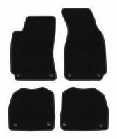 Dywaniki welurowe BASIC czarne Skoda Superb I 2001-2008 sedan