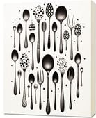 Obraz 70x90cm Narzędzia Smaku