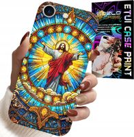 ETUI DO IPHONE 16e - JEZUS CHRZEŚCIJAŃSTWO RELIGIA + SZKŁO