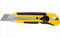 Nóż do kartonów 25mm tapeciak metalowa prowadnica cutter budowlany