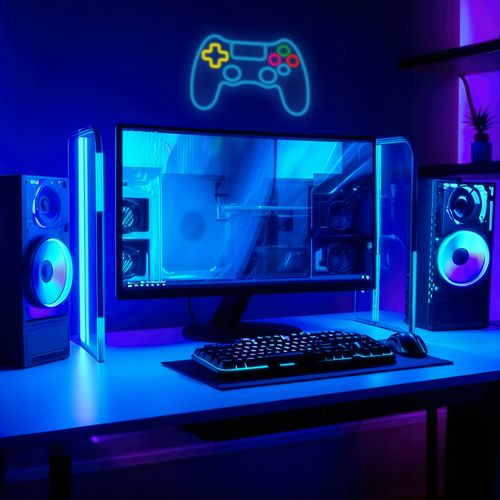 Neon LED MANTA SNL63MT Gamepad na Arena.pl