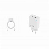 Ładowarka sieciowa GaN 45W dwa USB-C z kabelem do iPhone 17