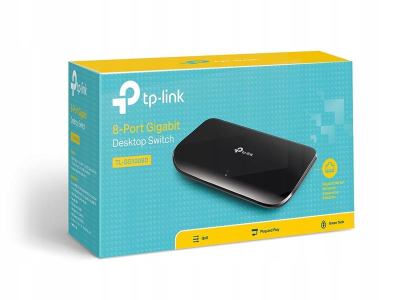 SWITCH TL-SG1008D 8-PORTOWY TP-LINK zdjęcie 7