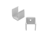 Uchwyt biały do profili GLS3 white clips