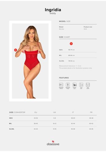 Ingridia Body Otwarte   Xs/S na Arena.pl