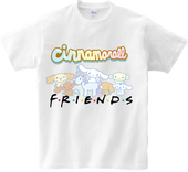 Koszulka T-shirt Cinnamoroll - Friends
