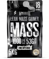 WARRIOR Mass Gainer 5000g 5kg Masa Siła 22g Białka