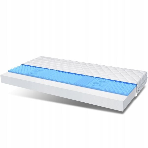 Materac 90x200 pianka HR profilowany TEBE MAX zdjęcie 8