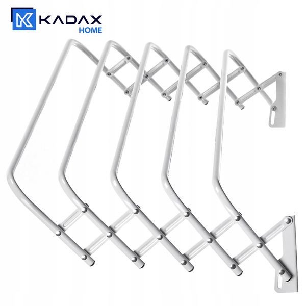 KADAX Suszarka Na Pranie Ścienna Harmonijkowa 100cm zdjęcie 4
