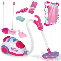 ZESTAW SPRZATAJĄCY ODKURZACZ FUNKCJA SSANIA Z DŹWIĘKIEM + AKCESORIA WOOPIE