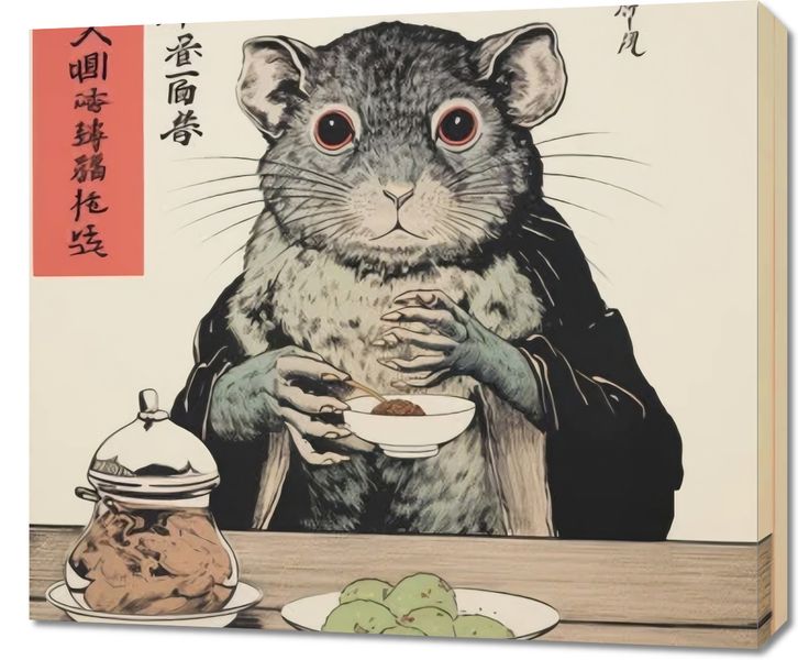 Obraz 70x60cm Kulinarne Rozważania zdjęcie 1