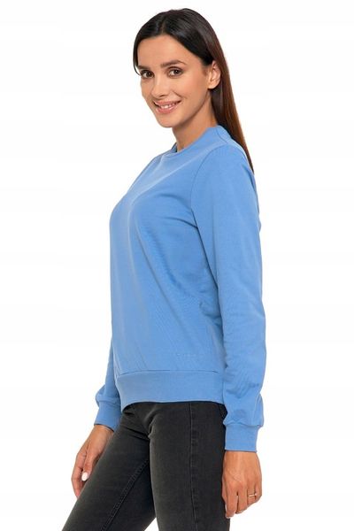 Bluza Damska Dresowa Bawełniana Bez Kaptura Wkładana Niebieska MORAJ XL zdjęcie 3