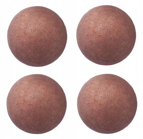 KULE CZEKOLADOWE DEKORACYJNE Brązowe Mokka 4 szt na Arena.pl