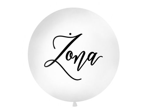 Balon 1 m, Żona, biały na Arena.pl