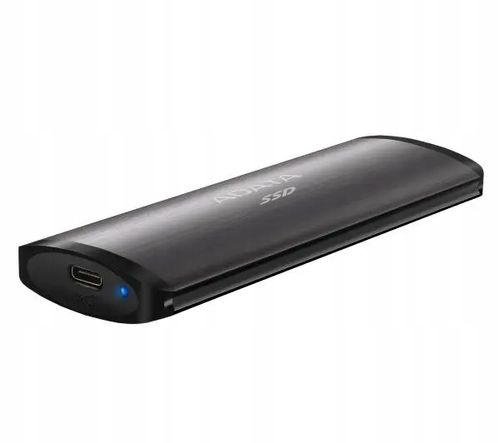 Dysk zewnętrzny SSD Adata SE760 512GB USB 3.2 Typ C Szary na Arena.pl