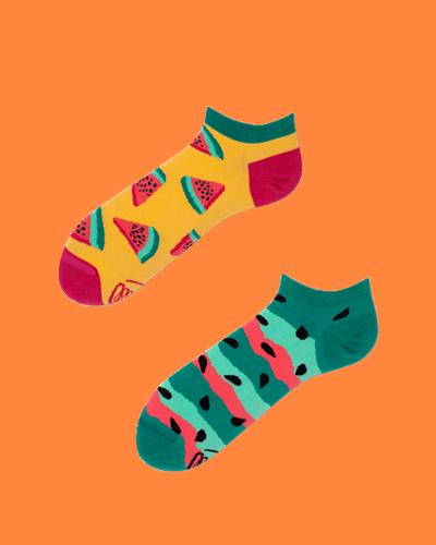 SKARPETKI MANY MORNINGS STOPKI WATERMELON LOW ARBUZ 43-46 na Arena.pl
