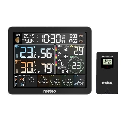 MULTI STACJA POGODOWY METEO SP400 WIFI +MIERNIK POWIETRZA HIGROMETR na Arena.pl