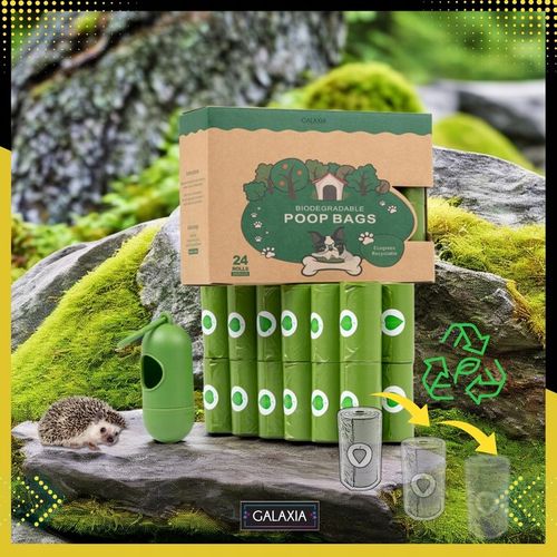 WORECZKI Na Psie Odchody BIODEGRADOWALNE Worki na Kupy BIO + ETUI 360 sztuk na Arena.pl