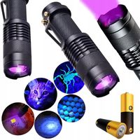 LATARKA UV DO BURSZTYNU KLIMATYZACJI BANKNOTÓW ULTRAFIOLET ZOOM + GRATIS