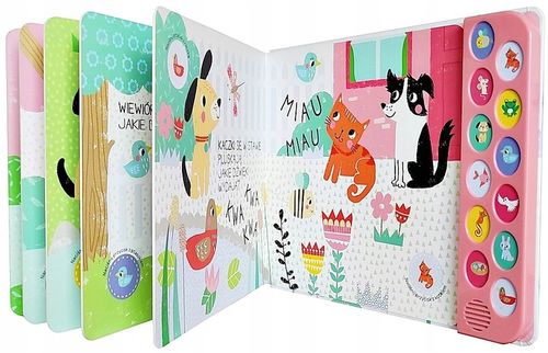 KSIĄŻKA KSIĄŻECZKA SENSORYCZNA BZZZ BZZZ W OGRODZIE Z DŹWIĘKIEM na Arena.pl