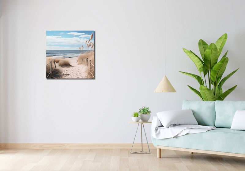 Obraz 60x60cm Nadmorski Most zdjęcie 2