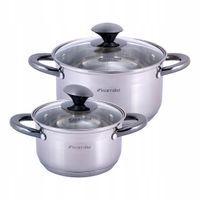 2X ZESTAW GARNKÓW 4925 INOX 1.5/3L 4 ELEMENTY KAMILLE