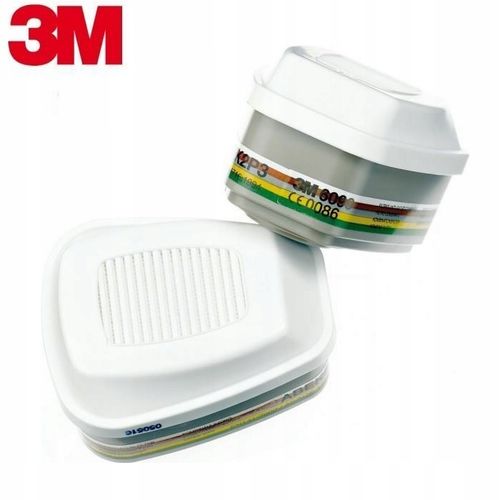 6099 3M Filtry Pochłaniacze A2B2E2K2-P3 R Ochrona najwyższej klasy do masek na Arena.pl