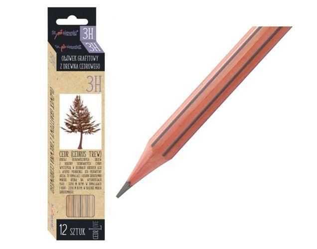 OŁÓWEK CEDRLOVE MAJEWSKI 3H zdjęcie 3