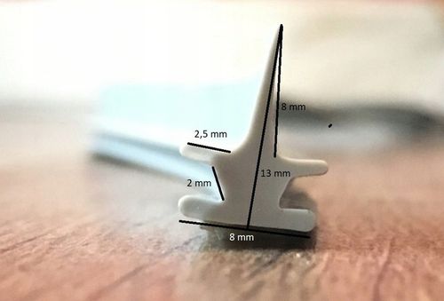 Uszczelka dolna parawanu nawannoweg AQUAFORM i KFA ARMATURA szara na Arena.pl