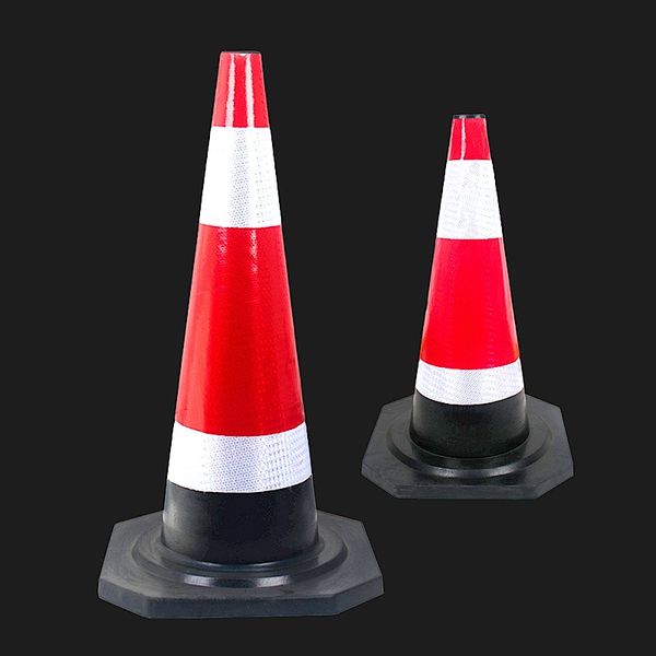 PACHOŁEK DROGOWY OSTRZEGAWCZY ODBLASK SŁUPEK SKŁADANY ODBLASKOWY zdjęcie 11